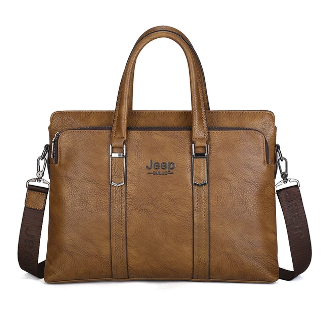 JEEP BULUO Men Shoulder Fashion PU 