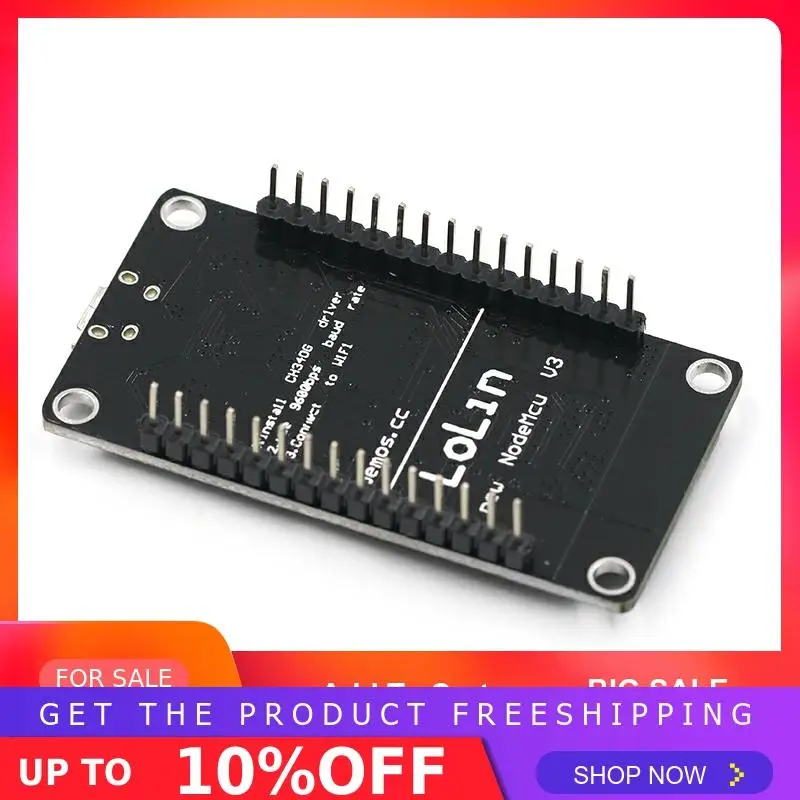 Беспроводной модуль CH340 CH340G NodeMcu V3 Lua wifi Интернет вещей макетная плата на основе ESP8266