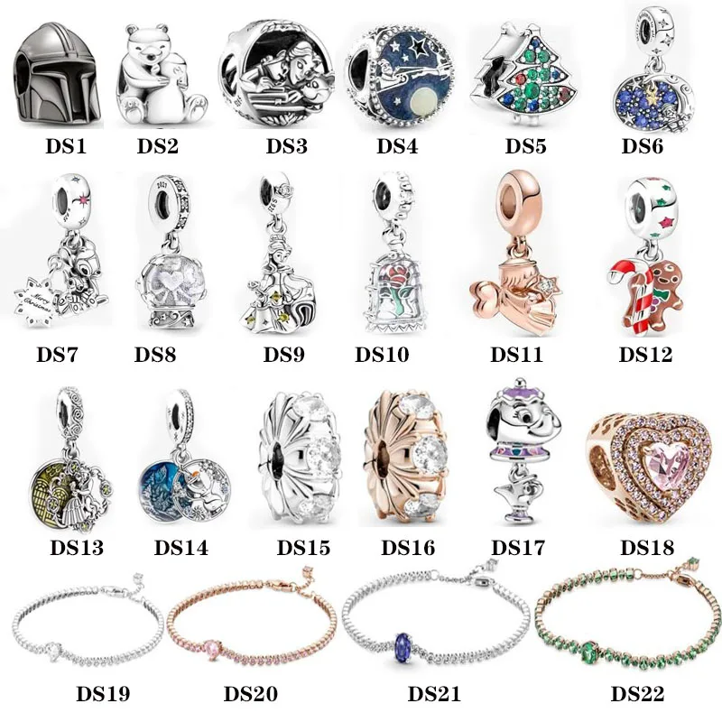 

New Hot Sale Silver color pendants charms Fit Original pendant Bracelet Making Fashion Jewelry