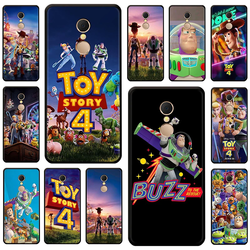 

Toy Story 4 Buzz Lightyear Soft TPU Silicone phone Cover for Xiaomi Redmi 4A 6A S2 Note 7 8 4 4x 5 6 Pro 7A K20 Pro