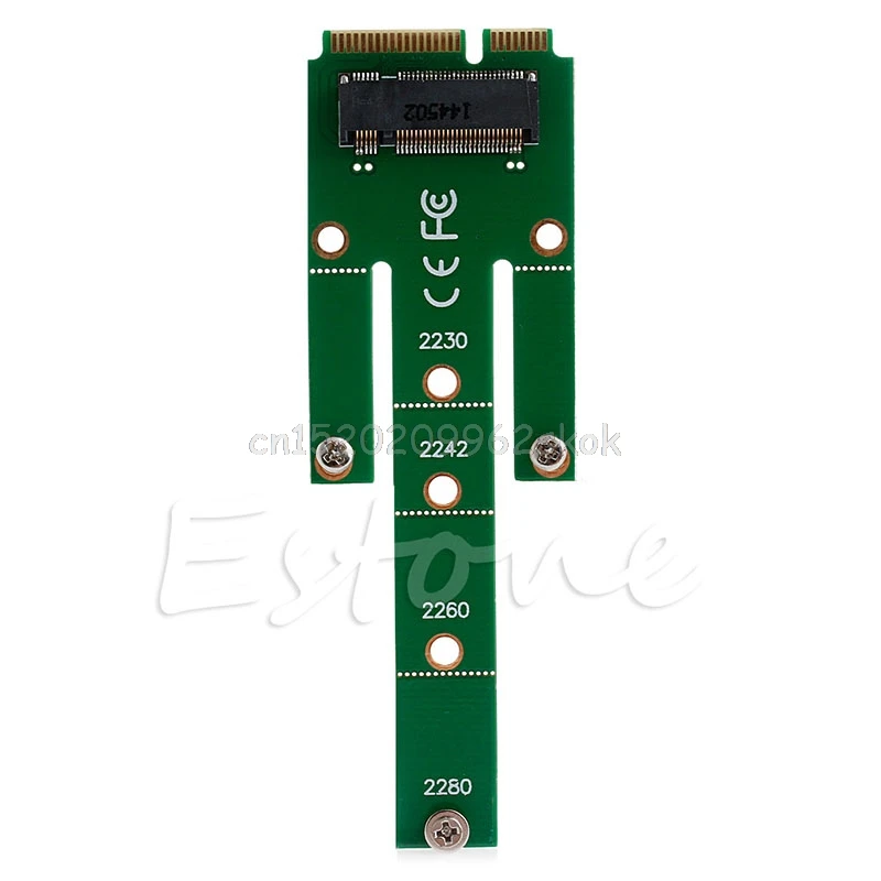 NGFF M.2 B Ключ SATA на основе SSD до 2230 2242 2260/80 мини PCI-e адаптер mSATA карта