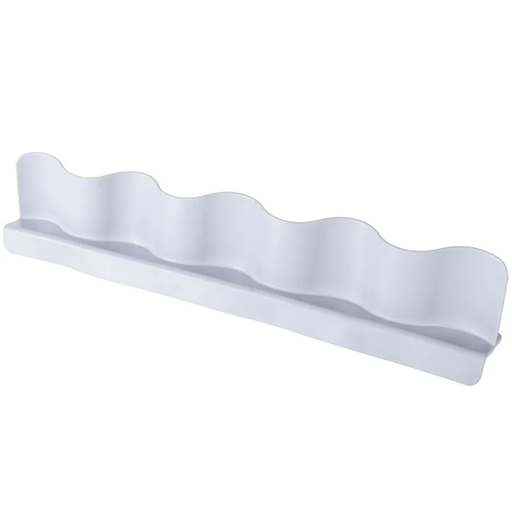 1 Pc Sink Water Splash Guard Plate Suction Cup Design Wave Shape Splash Kitchen Water Baffle Barrier Effectively Prevent Clothes - Цвет: Grey