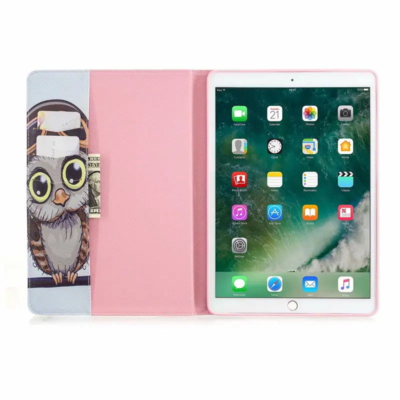 Чехол с мультипликационным принтом для IPad 10,2 дюймов чехол для планшета смарт-чехол с подставкой из ТПУ для iPad 7 7го поколения 10," A2200 A2198 Fundas