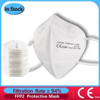 

60 Pcs EU CE certification FFP2 protection Masks Virus face mask fpp2 mouth mask anti virus reusable washable Fast shipping