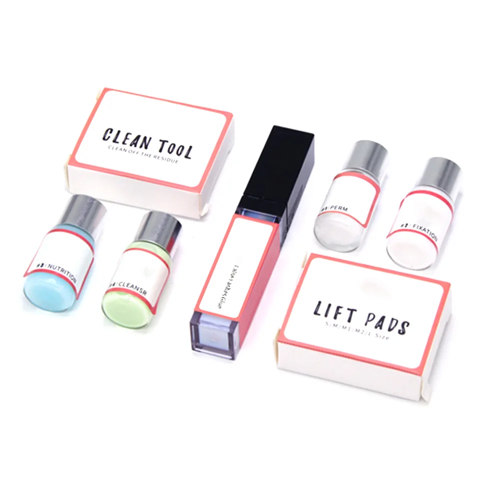 

Professional lash lift kit Perming Rod Glue Pad Extension Growth Curling Natural Lash Lift Lasting Nutritious Cilia Unisex