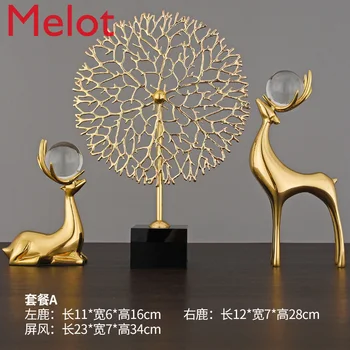 

European Creative Ornaments Home Practical Luxury Modern Ornaments Living Room Ev Dekorasyon Aksesuarlar Home Decorations