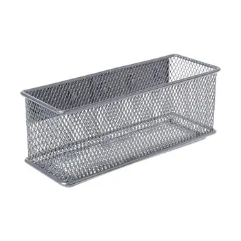 

Durable Refrigerator Wire Mesh Magnetic Basket Storage Box Pen Makeup Organizer
