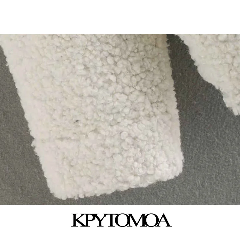Винтажная стильная зимняя Толстая теплая куртка с карманами, пальто для женщин, модный воротник с лацканами, длинный рукав, боковые отверстия, верхняя одежда, шикарные топы