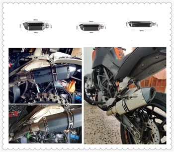 

51MM Motorcycle Modified accessories exhaust muffler tube modeling for YAMAHA THRUXTON R Steve McQueen SE SPRINT GT RS ST