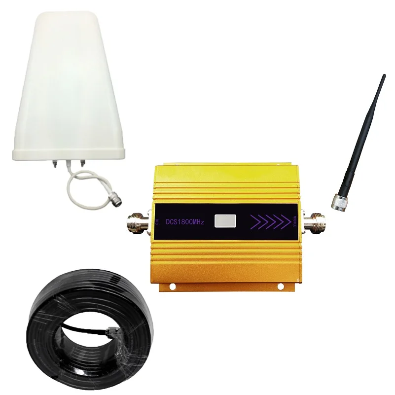 

4G DCS 1800 MHz Mobile Unicom Mobile Phone Signal Booster Amplifier Signal Cell Phone 1800MHz Signal Booster Amplifier Set
