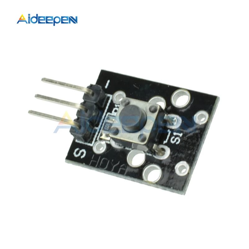 1 шт. модуль датчика с 3 контактной кнопкой для Arduino стартовый набор DIY 6*6*5 мм 6x6x5
