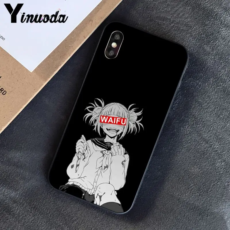 1 Yinuoda для iphone 7 XSMAX чехол Sugoi Senpai аниме waifu Роскошный чехол для телефона iphone 7X6 6S 8 Plus X 5 5S SE XR XS XSMAX - Цвет: 1