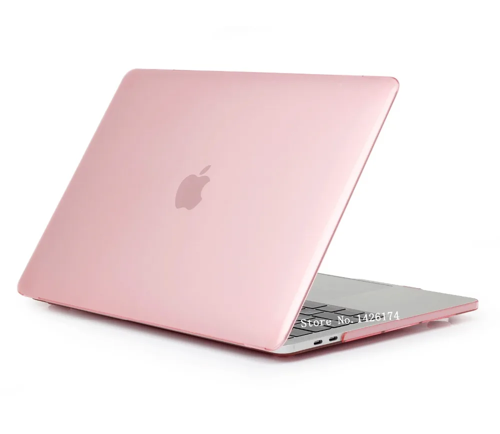 Чехол для ноутбука Apple MacBook Air Pro retina 11 12 13 для Mac book New Air Pro 13,3 дюймов с сенсорным ID, панель+ чехол для клавиатуры