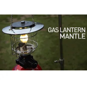 

10pcs Camping Non-Polluting Lampshade Safe Gauze Mesh Cover Light Gas Lantern Mantles Outdoor Tools Spare Parts Durable