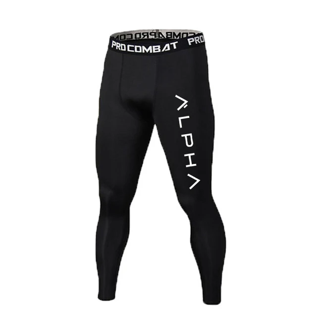

Running Compression Pants Tights Men Sports Leggings Fitness Sportswear Long Trousers Gym Training Pants Skinny Leggins Bottoms