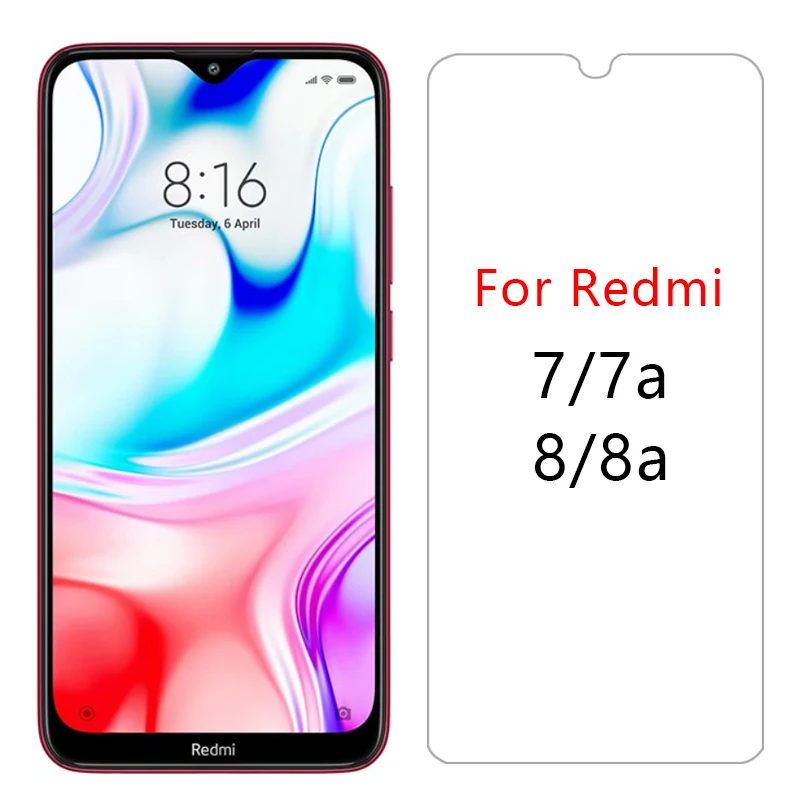 Защитное стекло на redmi 8 8a закаленное для xiaomi 7 7a защита экрана xiomi xiami xaomi ksiomi readmi a a7