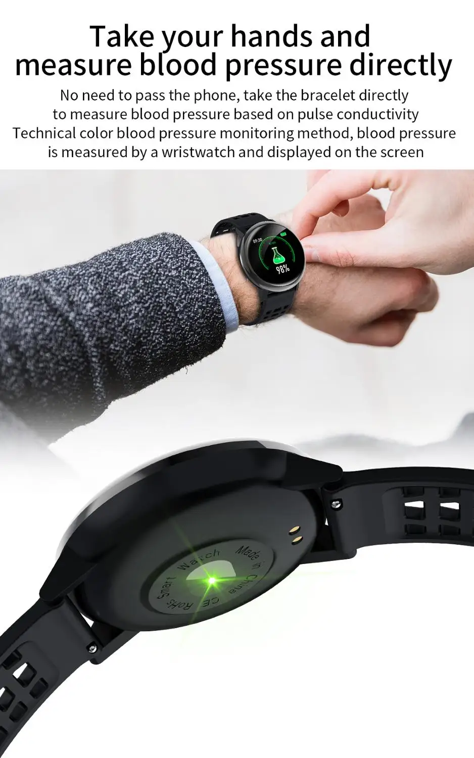 G30 Smart Watch Bluetooth GPS Phone Smart Watch Waterproof Android 5.1 Sports Smart Health Watch Men and Women Fitness Tracker