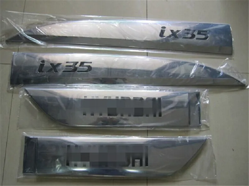 

Car styling For Hyundai ix35 2009-2016 ABS Chrome car body side moldings side door decoration accessories