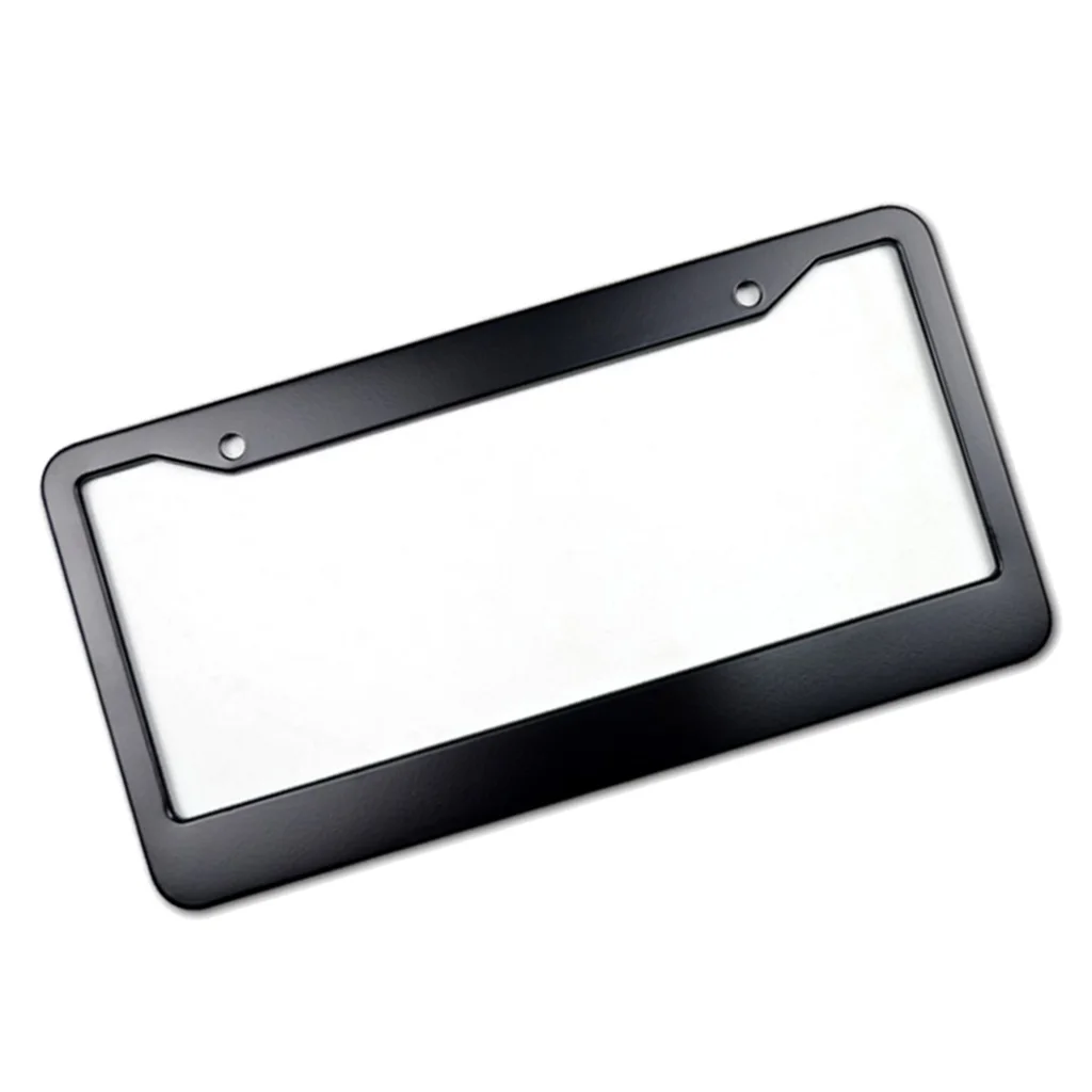 Metal License Plate Frame for Men Women Tag Holder Aluminum Alloy Car Tag Frame with Screws