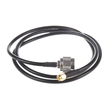 

SODIAL(R) N Male Connector to RP-SMA Male Antenna Pigtail Cable 1M