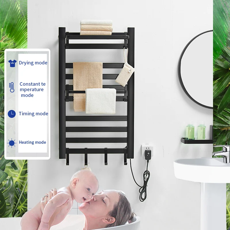 Bathroom Electric Bath Towel Warmer Heating | Dryer Bathroom Electric Rack  Heating - Towel Warmers - Aliexpress
