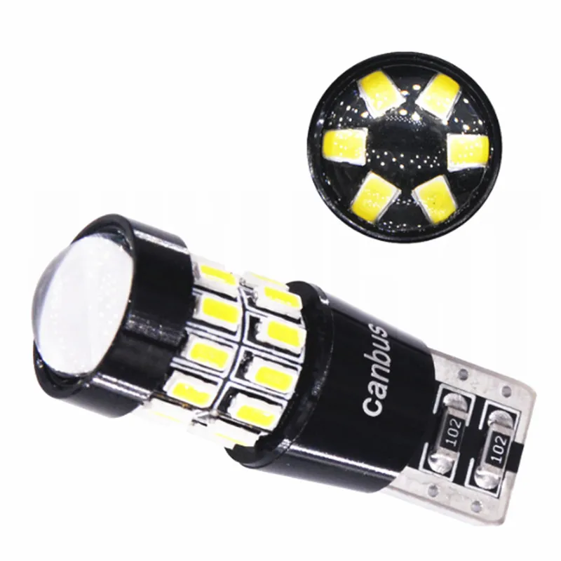 2 шт. Canbus T10 W5W 3014 30SMD Автомобильный светодиодный свет лампа внутри для Scirocco passat b6 b7 Golf 5 6 7 MK5 CC