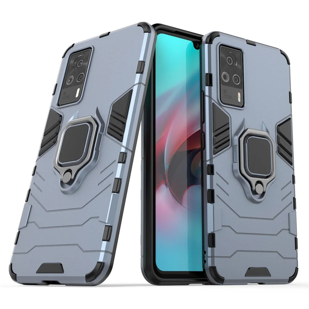 Für vivo S9e S9 S7 S7t S5 V20 Pro Hybrid Hard PC + Soft TPU Armor Anti-Drop-Hülle Rotierender Ringständerhalter_voghion.com