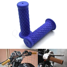 Универсальный 7/" 22 мм Ретро резиновая ручка мотоцикла 8 цветов доступны для KTM 390 200 125 Duke RC125 RC200 RC390 RC8 RC8R