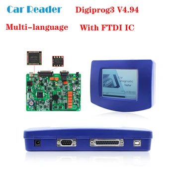 

Digiprog 3 mileage correction tool Free DHL digiprog III v4.94 Digiprog3 with Full Set cables FTDI Odometer correction tool