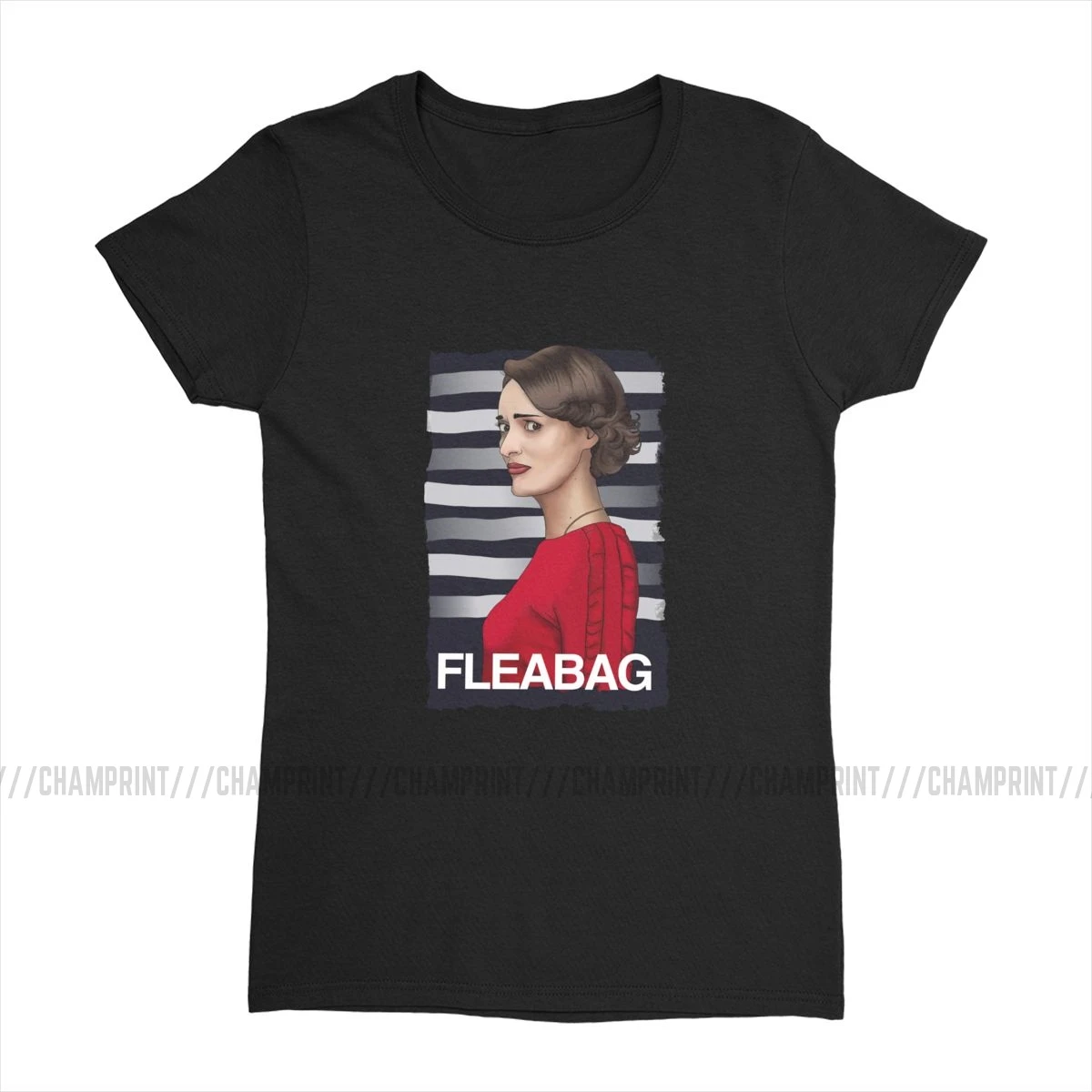 Fleabag, футболки для ТВ-шоу, женская футболка Phoebe Waller Bridge, футболка Grunge Rock, топы, базовая Хлопковая женская одежда размера плюс
