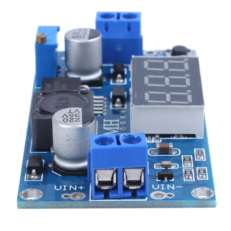 LM2577 DC регулируемый Повышающий Модуль питания 3 значный дисплей|Регуляторы