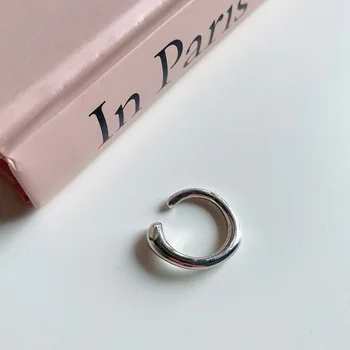 

Timeless Wonder 925 Sterling Silver Geo Twist Ear Cuff Women Jewelry Punk Rock Ear Clip on Non Pierced Gothic No Hole Ring 6121