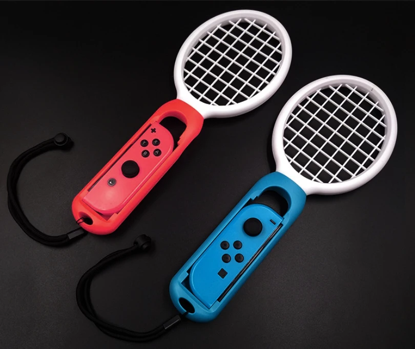 Пара ракетки для тенниса для TEND Switch Joy-Con контроллер левая и правая ручка для M ario Tennis Aces игровые аксессуары NS r25