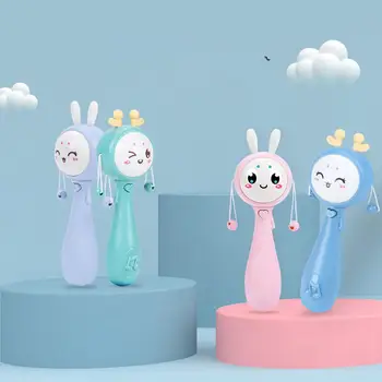 

Baby Cartoon Musical Rattle Soft Teether Interactive Toy Educational Toys