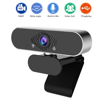 

HD 1080P Webcam Mini Computer PC WebCamera Webcam With Microphone Rotatable Camera Webcam Web Camera Web Cam