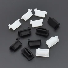 

10 Pcs HDMI-compatible Female Protective Cover Silica Gel Covers Dust Cap