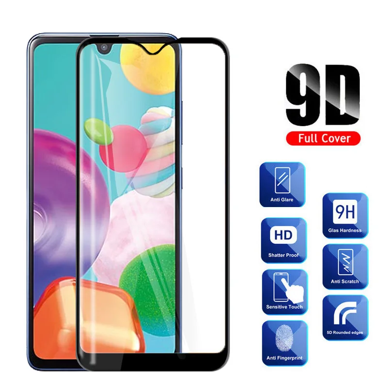 Защитное стекло 9d для samsung galaxy a51 a21s a12 a02s a11 a01 a21 a31 a41 m21 m31 m31s | Мобильные телефоны и