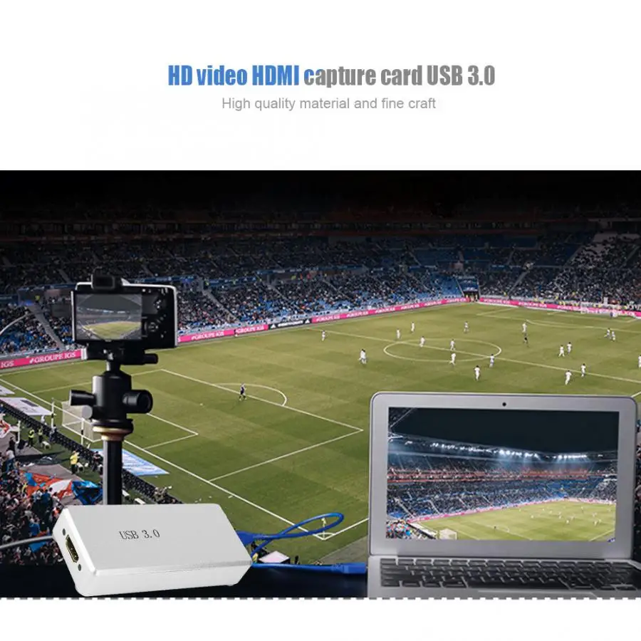 HDMI к USB 3,0 карта захвата 1080P видео для живого потокового сбора данных для Windows 7
