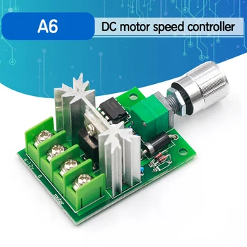 

High Power 6A 6V-12V PWM No-Polarity DC Motor Speed Regulator Controller Board Speed Motor Control Switch Board