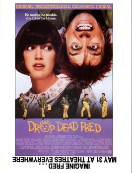 

Drop Dead Fred Rik Mayall Vintage Movie SILK POSTER Decorative painting Wall painting 24x36inch