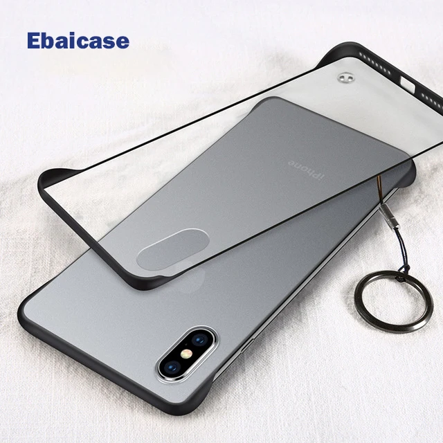 

For IPhone X XS Max XR Case Borderless Bumper Transparent Slim Shockproof Back Cover for IPhone 7 8 6 6s X XS Max XR Plus Case