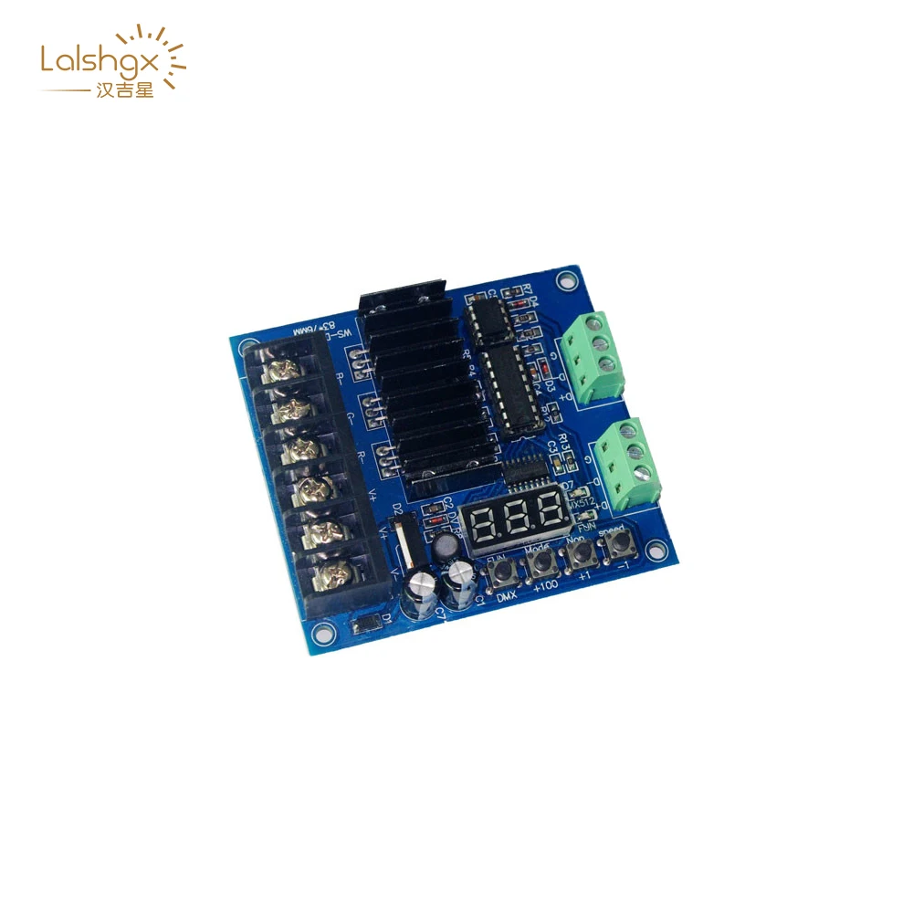 DMX512 3P WS DMX D3CH max:8A * 3CH DC5 24V RGB светодиодный контроллер декодер диммер для