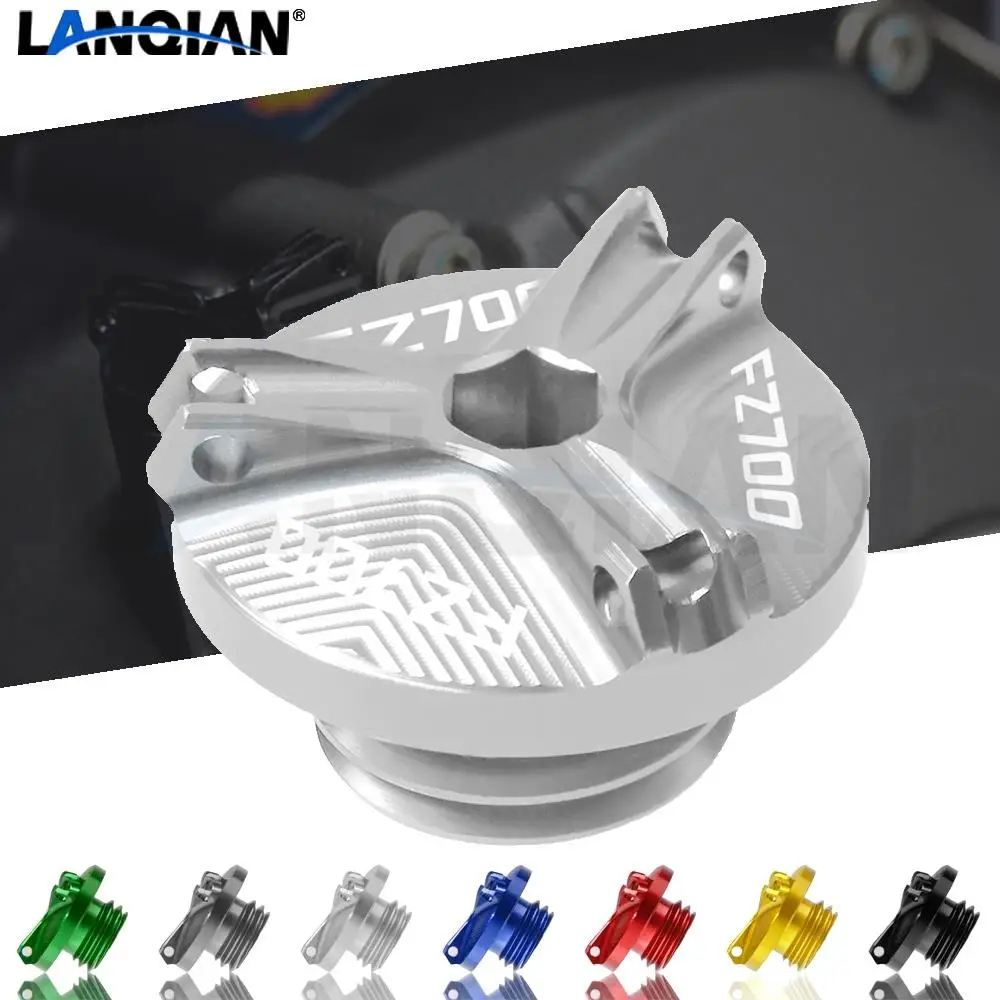 

For Yamaha FZ 700 FZ 750 Motorcycle Engine Oil Filter Cup Plug Cover Screw Moto Parts FZ750 FZ700 1986 1987 1988 Accessories