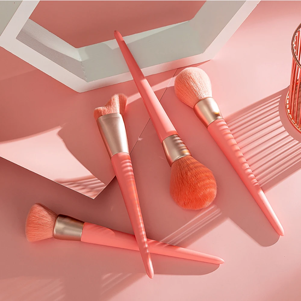 

1PCS Pink Multifunctional Makeup Brushes Set Foundation Blush Powder Highlights Professional Face Brushes Cosmetics Beauty Tool