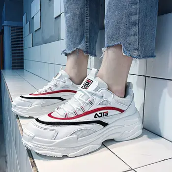 

Men's shoes students wild men's sports shoes increased mesh breathable shoes women's shoes