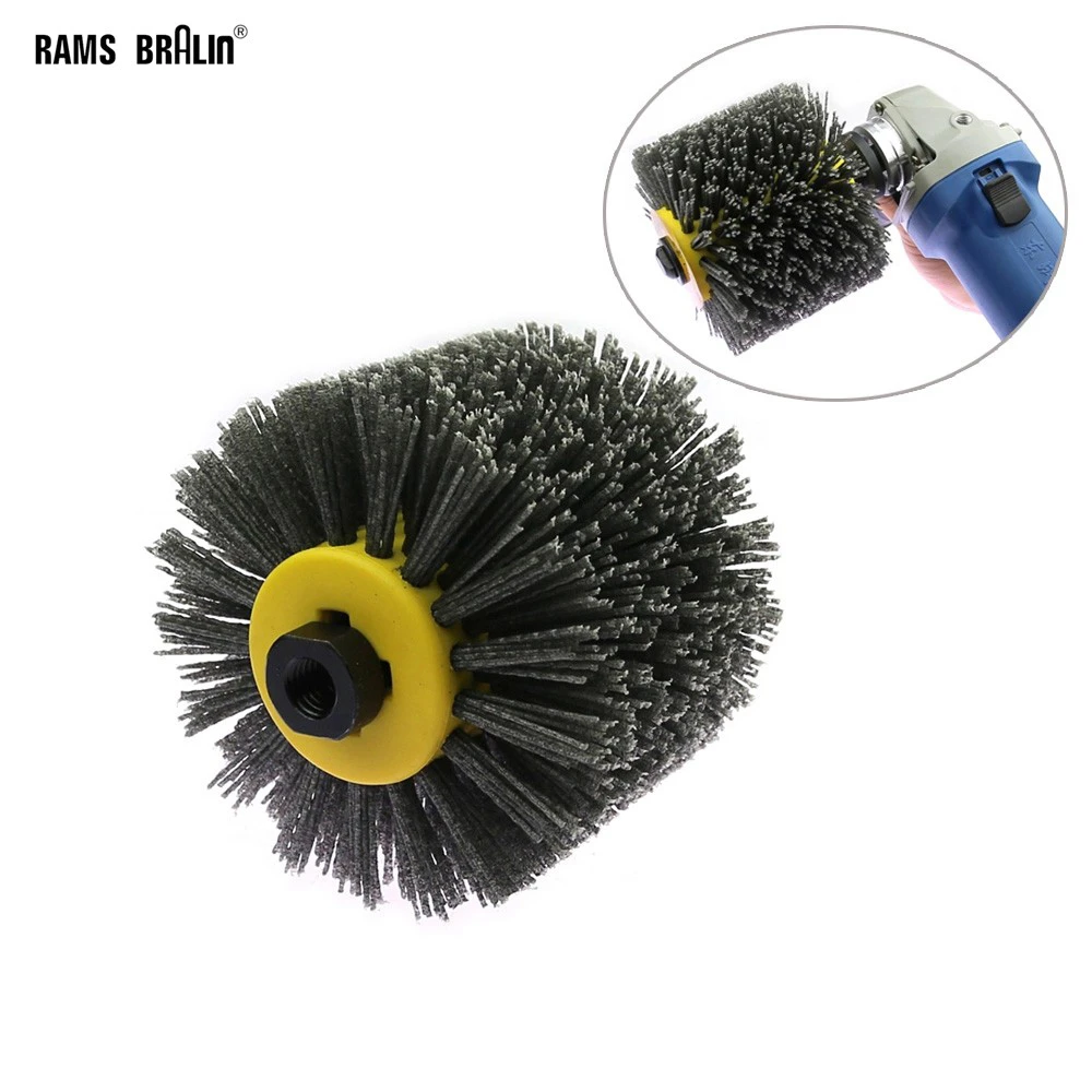 Angle Grinder Abrasive Wire Nylon Brushes P80 Deburring Polishing