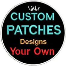 Пользовательские патчи дизайны ваш собственный вышитые патчи для одежды гладить на патчи на одежду наклейки на ткани аппликация полосы