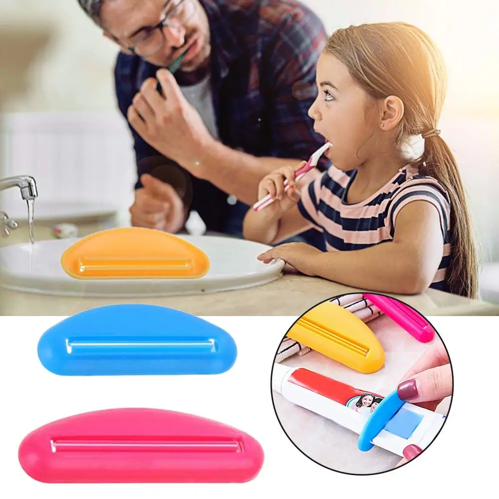 1/3set Plastic Toothpaste Dispenser Tooth Paste Tube Ointments Squeezer Useful Rolling Holder Bathroom Supplies | Дом и сад