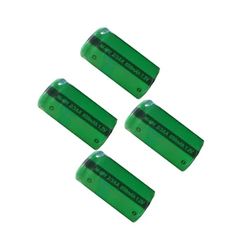 

4/8/20PC PKCELL 2/3AA 650MAH 1.2V NIMH Rechargeable batteries 2/3 aa battery flat top for soldering Shaving razor solar light