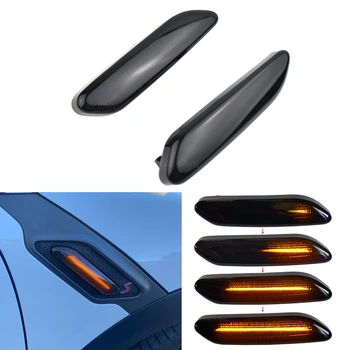 

1Pair For BMW For Mini R60 Countryman R61 Paceman Dynamic Turn Signal Light LED Side Marker Sequential Indicator Blinker